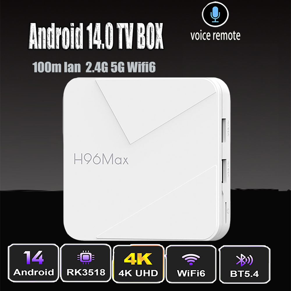H96 Android 14 TV CAJA RK3518  - Radxa Rock 5B 16Gb reseña y precio