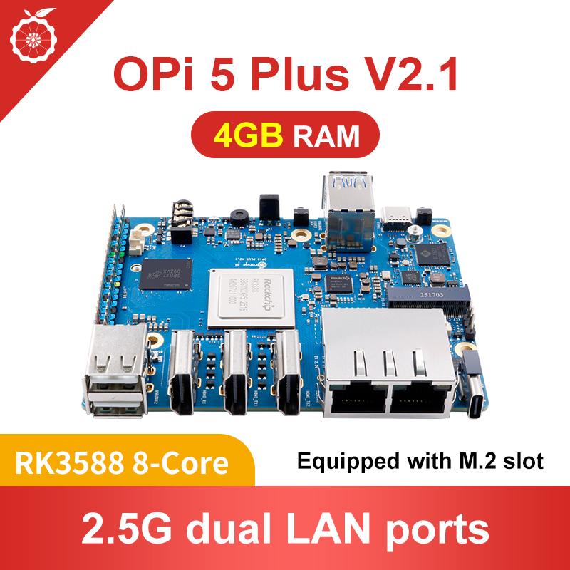 Ordenador de Placa Única Orang - Orange Pi 5 Plus 32Gb reseña y precio