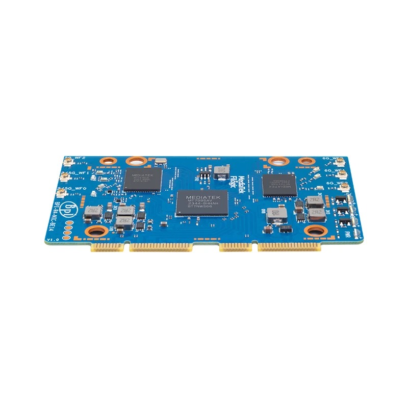 BPI-R4 BPI-R4-NIC-BE14 Módulo  - Bananapi Bpi R4 Wifi 7 reseña y precio